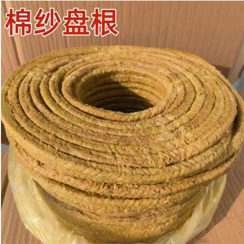 盛京联硕 棉纱盘根油浸盘根绳 30*30mm (20公斤) 卷高清大图