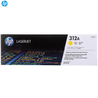 惠普（HP）CF382A 312A 彩色黄色硒鼓(硒鼓/粉盒)（适用 HP Color LaserJet M476）