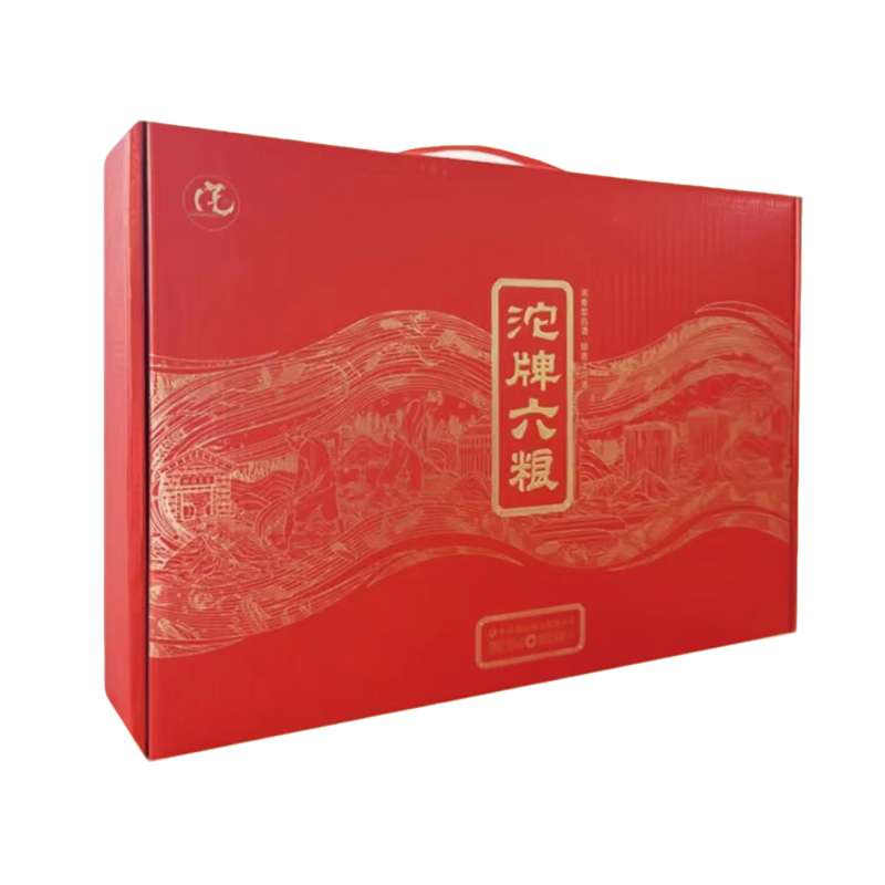舍得 沱牌六粮酒 (50度500ml*4)礼盒 *3盒 浓香型白酒