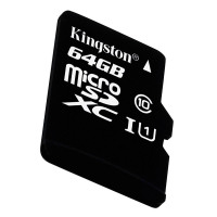 金士顿（Kingston）64GB TF(Micro SD) 存储卡 U1 C10 高速升级版 连续拍摄更流畅