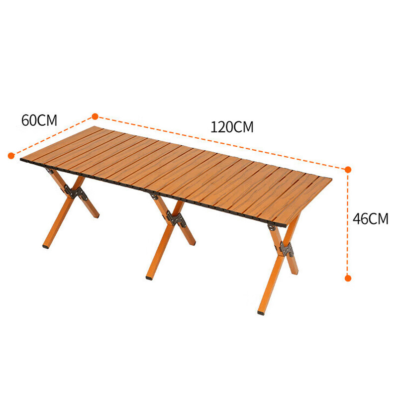 尚烤佳折叠桌大号三角支架设计稳固结实耐用听澜系列SKJ-467高清大图