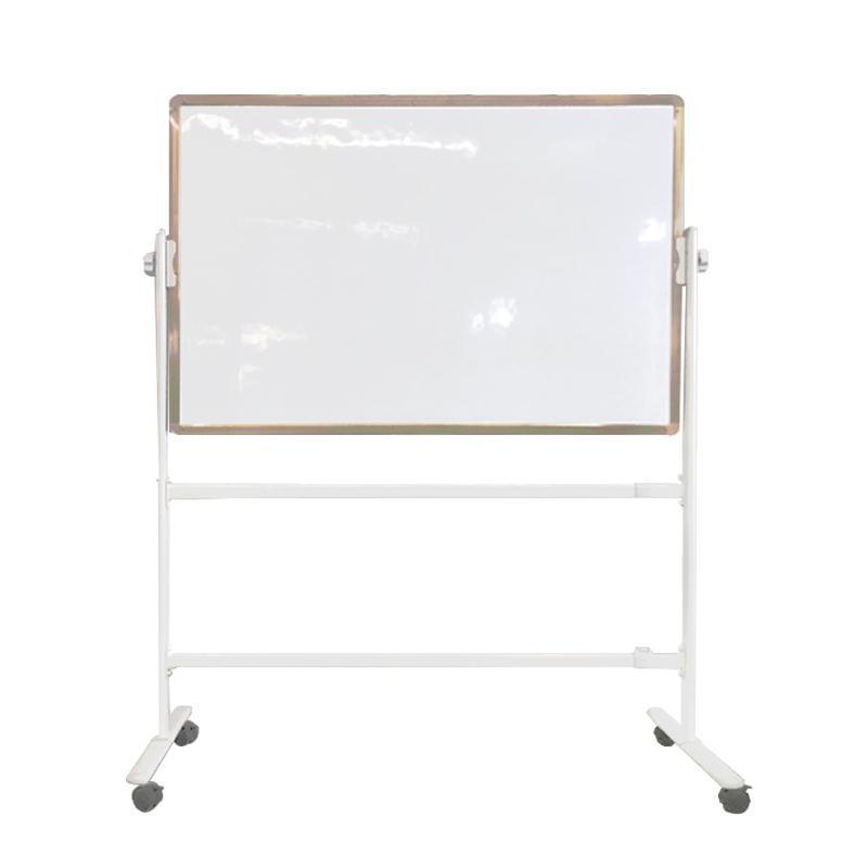 加厚可移动磁性白板单双面教学黑白绿板办公培训会议板 100*150单白