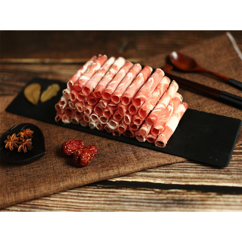 游牧御品 羔羊肉片 200克*3袋 草原羔羊肉 火锅涮锅 肥羊卷 火锅食材 肥羊片
