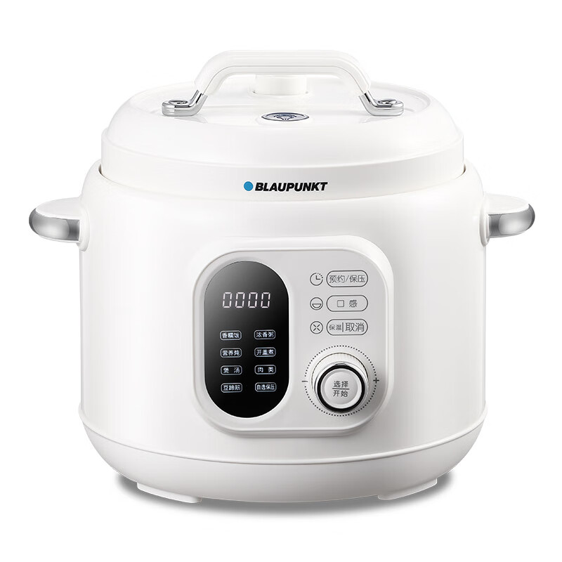 蓝宝(BLAUPUNKT)家用多功能智能预约电压力锅 米白色 3L BP-YL176A高清大图