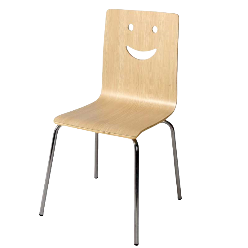 铭思达餐椅木质把高清大图