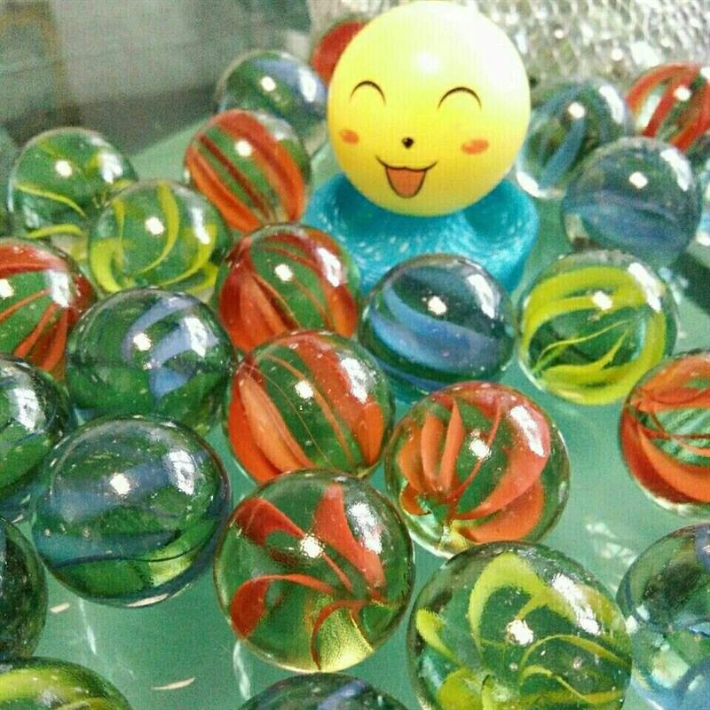 玻璃球14mm玻璃弹珠机专用弹珠25mm玻璃弹珠游戏机专用弹珠溜溜球25mm