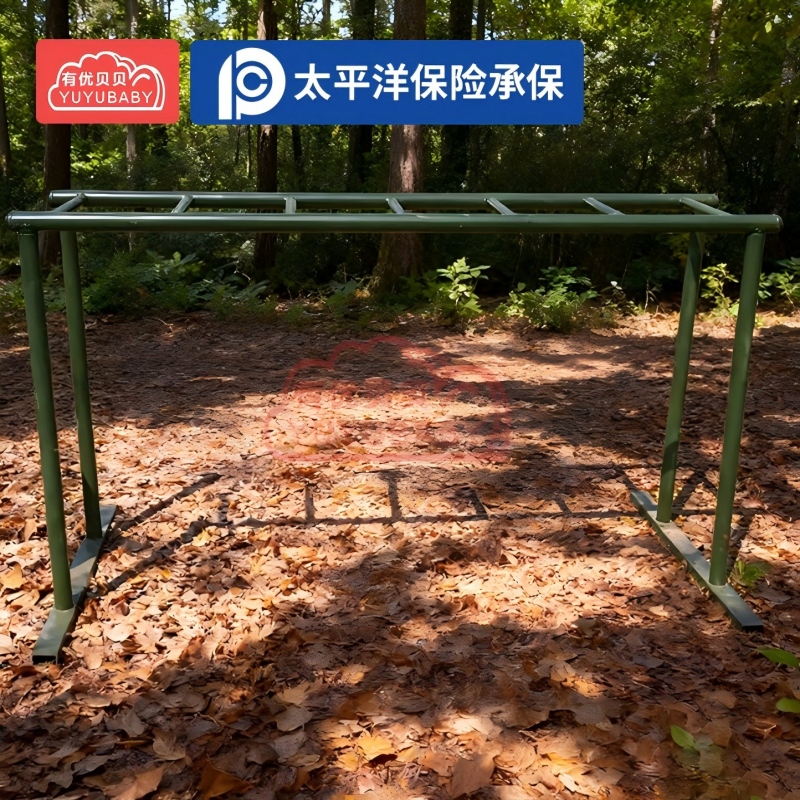 有优贝贝户外体能训练小学生障碍移动式教具小学夏令营军训道具水平梯健身架高清大图