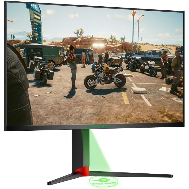 泰坦军团27英寸 IPS技术 快速液晶屏 240Hz 1ms响应 旋转升降底座 带背光灯效 电竞小金刚 电脑显示器 T27FH