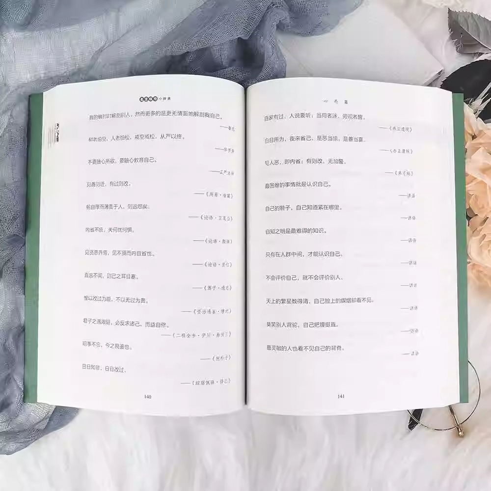 名言佳句小辞典 [正版]名言佳句小辞典古今中外名人名言好词好句经典语录励志格言警句国学书初高中写作素材小学三四五六年级课高清大图