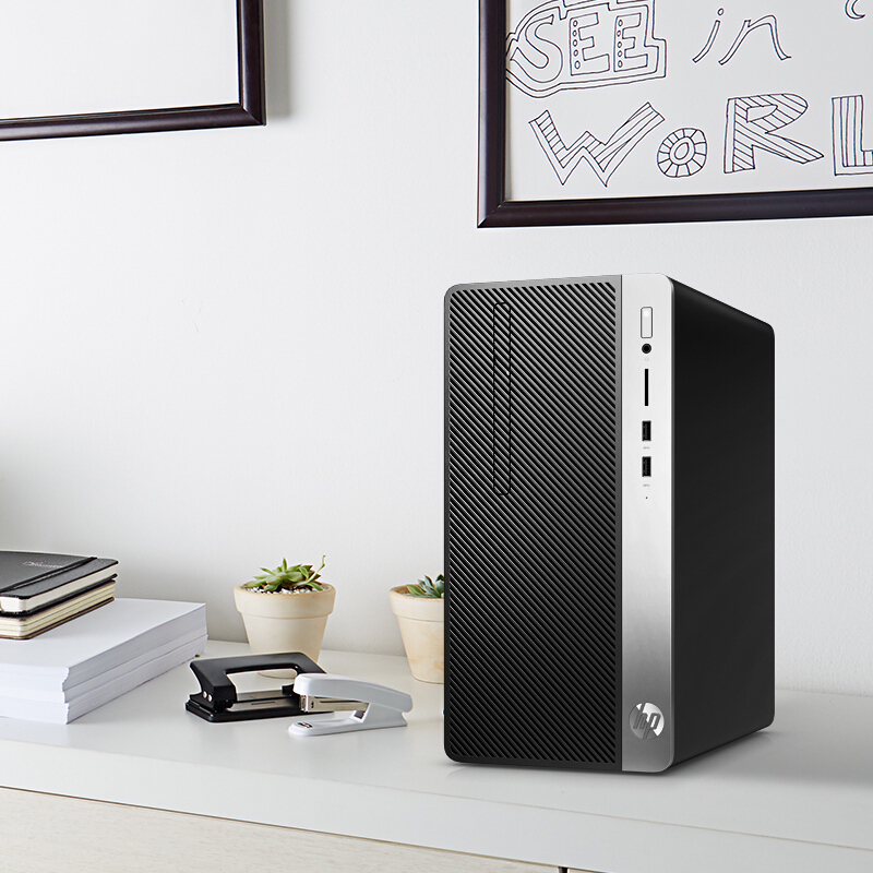 惠普(HP)战99 商用办公台式电脑主机(十代i5-10500 8GB 1T+256GB SSD 2G独显 WiFi蓝牙 Win10 Office)