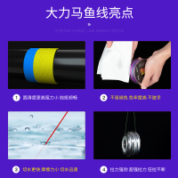 佳钓尼大力马鱼线100米主线pe线路亚线强拉力进口正品钓鱼线12编