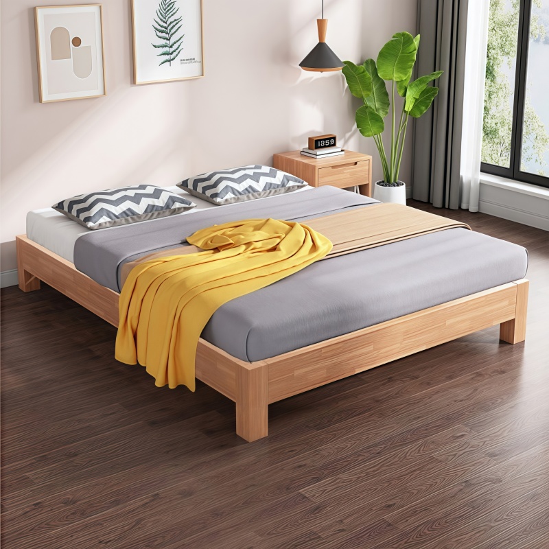演发 实木床 1.5米 张高清大图