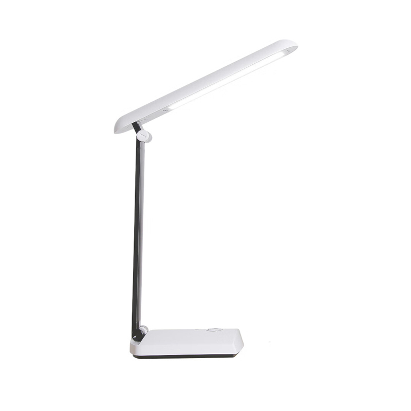 好视力 学习阅读宿舍卧室床头LED台灯TG501-C-BK 三档调光USB线长1.2米 白色高清大图