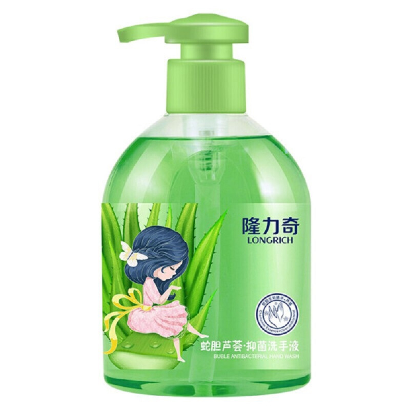中锐智采 蛇胆芦荟抑菌洗手液500ml*24瓶/箱