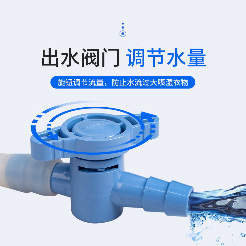 鱼缸多功能吸换水器 手动抽水管水族箱清洁工具洗沙器鱼粪清理器