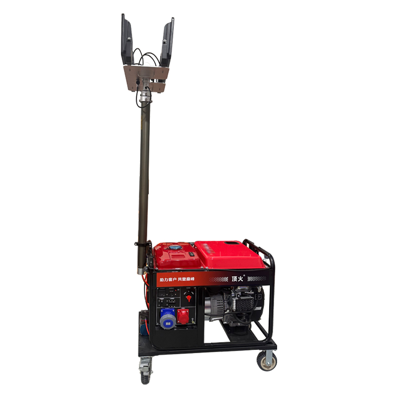 顶火 GMD6111 电压220V 功率400W 防护等级IP66 发电机功率10KW 多功能自动升降照明灯高清大图