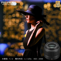 Fujifilm/富士龙镜头XC35mm F2黑色 富士定焦镜头 XF卡口 43mm口径 9片