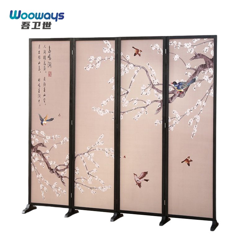 吾卫世 屏风 180cm*43cm扇高清大图