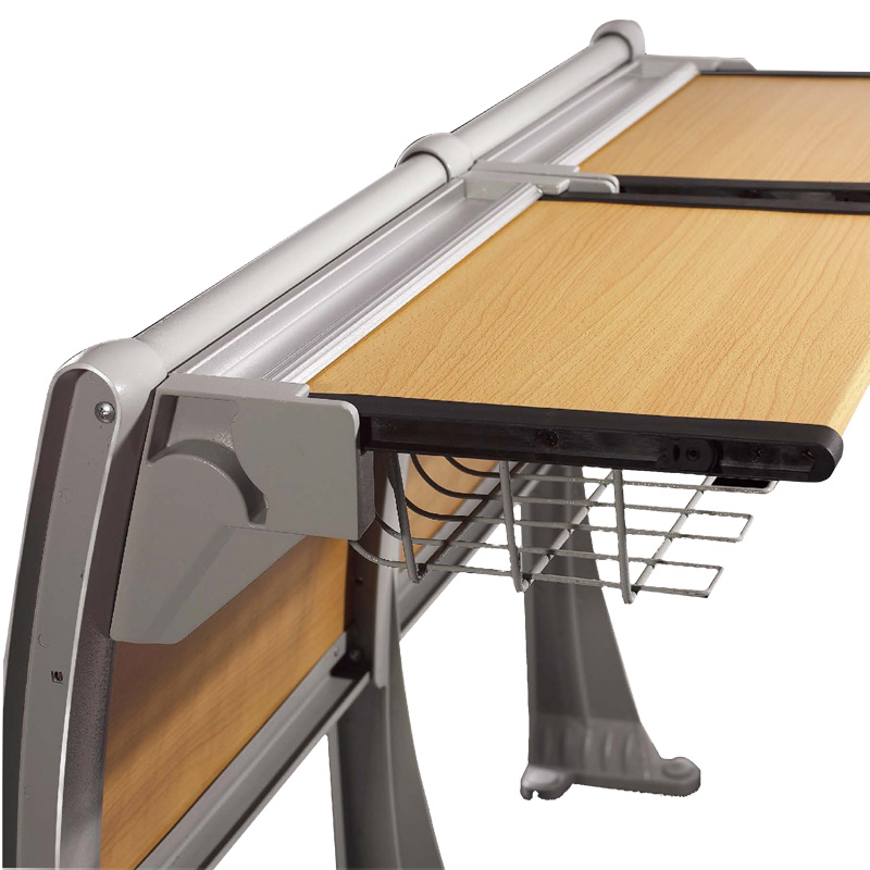 科朔 阶梯课桌椅 连排椅 学生教学阶梯课桌椅 WL-9082M高清大图