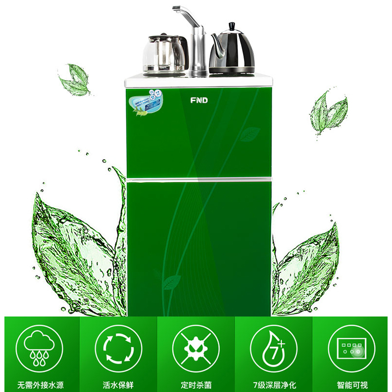 福能达家用商用智能加热过滤一体KLR-36LC空气制水茶吧机