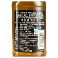 杰克丹尼威士忌预调酒-苹果味 330ml