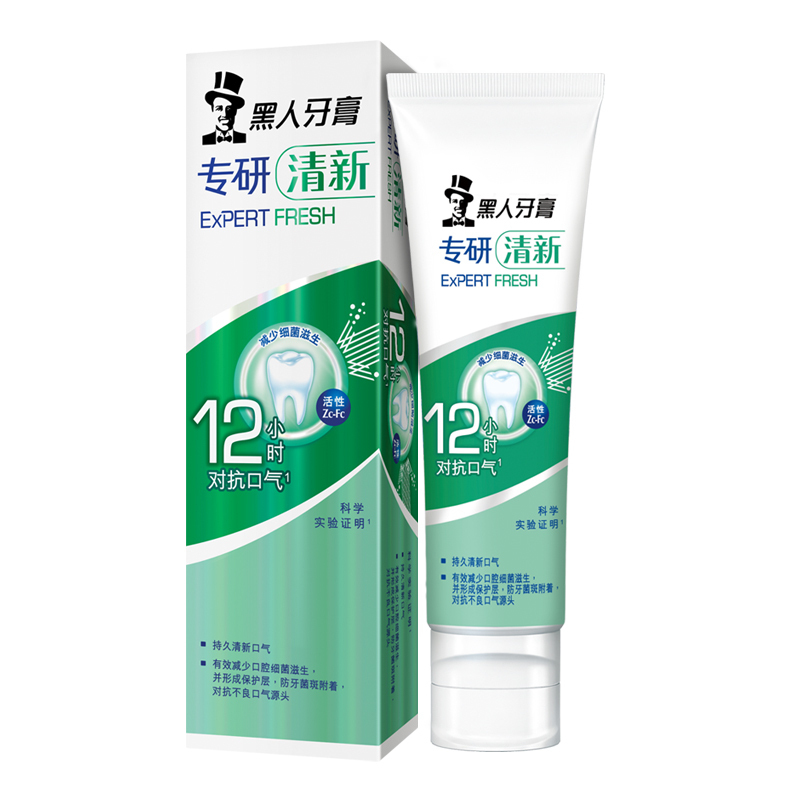 黑人(DARLIE)专研清新牙膏 120g