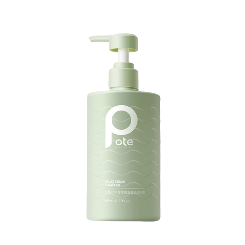 柏缇(POTE) 北非雪松 控油蓬松洗发露 505ml(单位:瓶) 包装尺寸100*100*200mm 毛重0.85kg