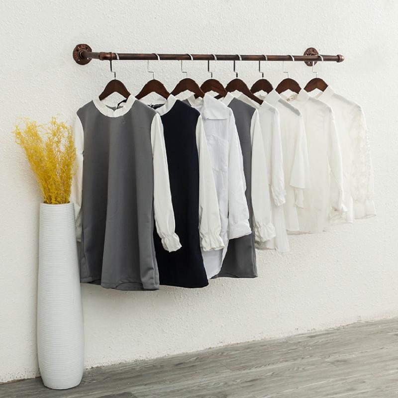 阳台简易挂衣杆可定做露台ciaa晒衣杆家用壁挂晾衣杆房顶水管挂衣架