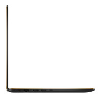华硕(ASUS)商务本K505BP9000 AMD E2-9000 4GB 128GB固态 2GB独显15.6英寸轻薄学生商务笔记本电脑 金