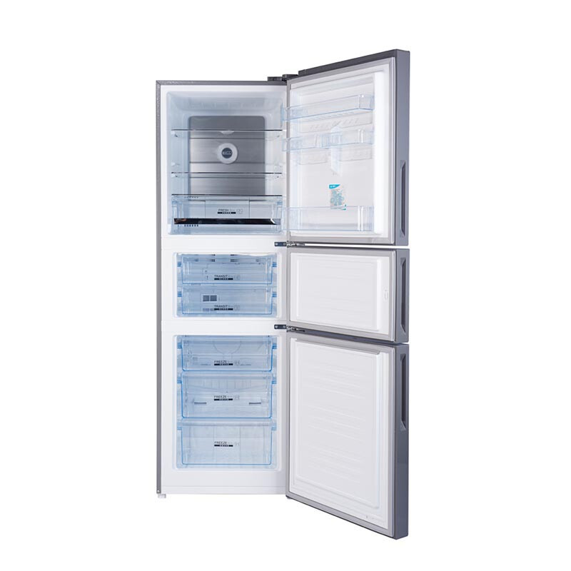 美菱meling271升三门冰箱一级能效风冷无霜宽幅变温智能电冰箱bcd271