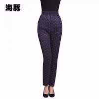 棉裤男女冬季加绒加厚柔软驼绒棉裤中老年人加肥加大高腰宽松保暖
