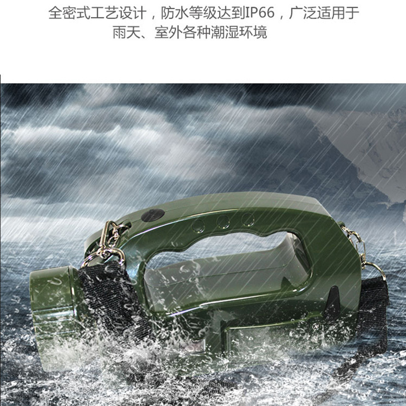 明特佳-Mintega BSJ7211A LED巡检工作灯 9W 黑色 (单位:套)