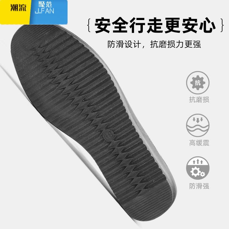 聚范老北京布鞋女单鞋软底黑色工作上班鞋透气妈妈厚底跳舞鞋平底浅口图片