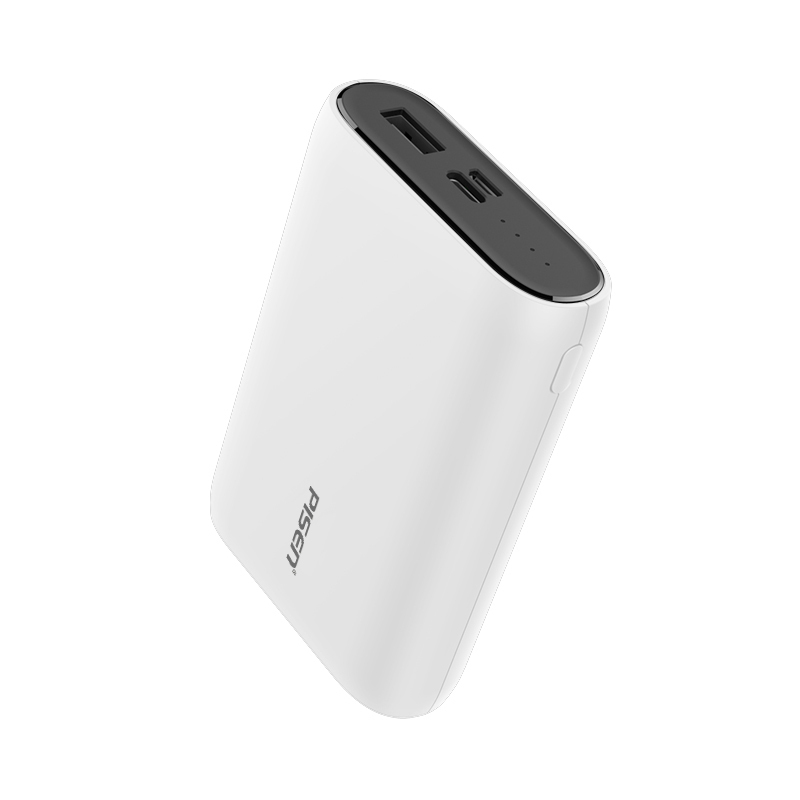 品胜(PISEN)移动电源 易充五代10000mAh (苹果白) 单个装