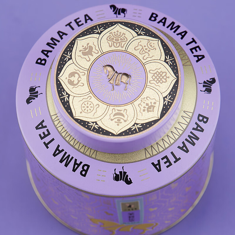 八马茶业(BAMA TEA) 特级 烘青茉莉花茶 云南绿茶 百福系列 60克 E0087高清大图
