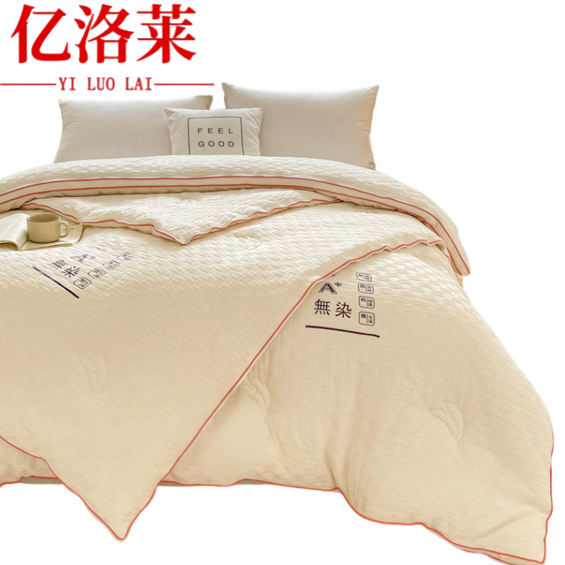 亿洛莱 夏凉被 150*200cm 床高清大图