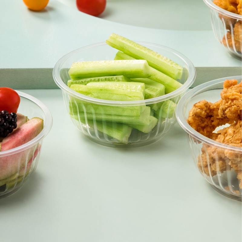 茶花 悠齐一次性塑碗500 20只/套高清大图