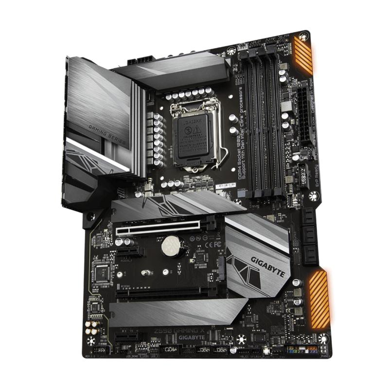 技嘉魔鹰Z590 GAMING X+英特尔I7 11700 CPU 板U套装