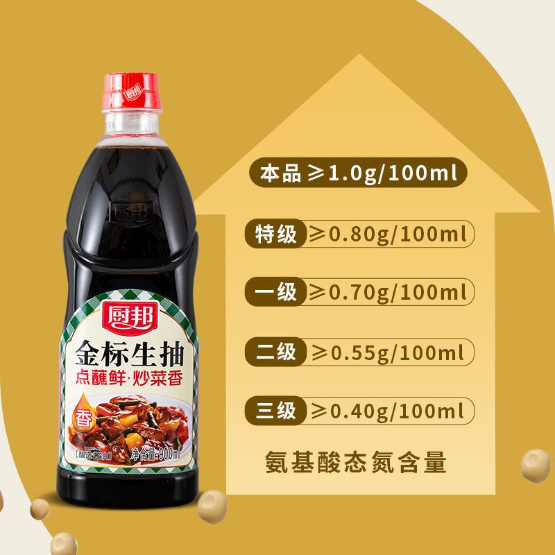 图书>期刊/杂志>男士>图书其它>厨邦酱油金标生抽900ml*2酿造酱油生抽