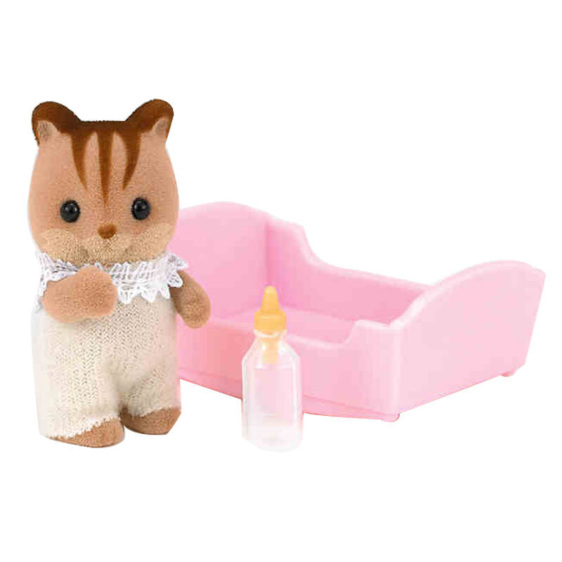 [动漫城]森贝儿家族 森贝尔森林动物家族 女孩过家家 情景玩具 公仔