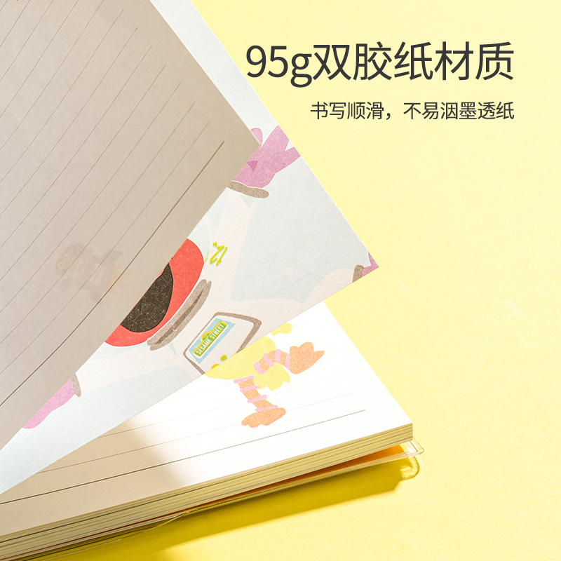 名创优品(miniso) 芝麻街Party-A5精装本装饰字画96页