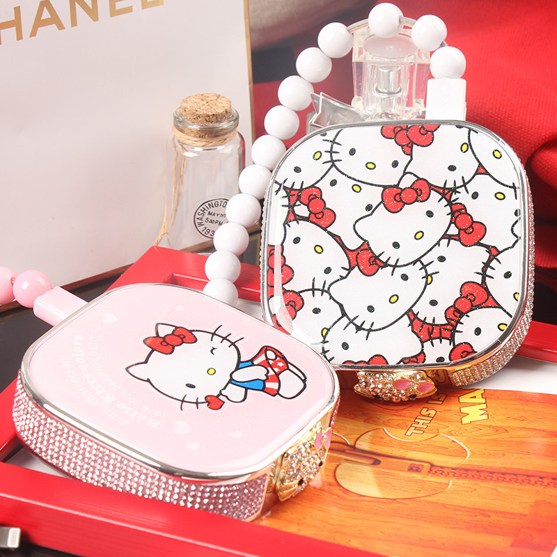 hello kitty充电宝12000毫安可爱卡通便携苹果安卓通用移动电源 白色【标配送袋】
