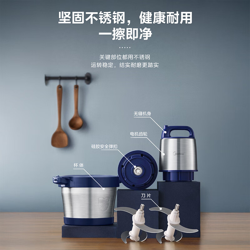 美的绞肉机MJ-BL90R03高清大图