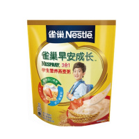 雀巢(Nestle)早安成长3合1学生营养燕麦粥350g 即食麦片 新老包装随机发货
