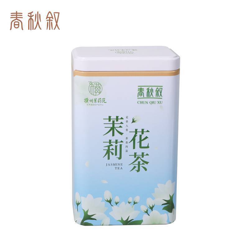 春秋叙 茉莉花茶 茉莉香螺 100g/罐高清大图