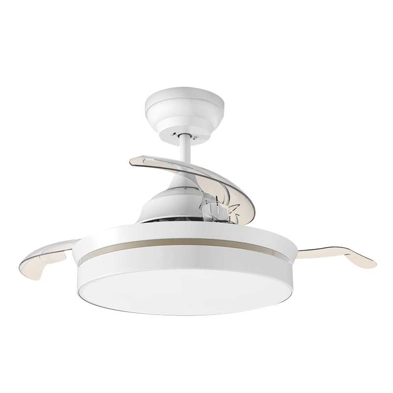 奥普aupu遥控吸吊顶静音圆形反转隐形扇风扇吊灯客厅饭厅带风扇灯餐厅