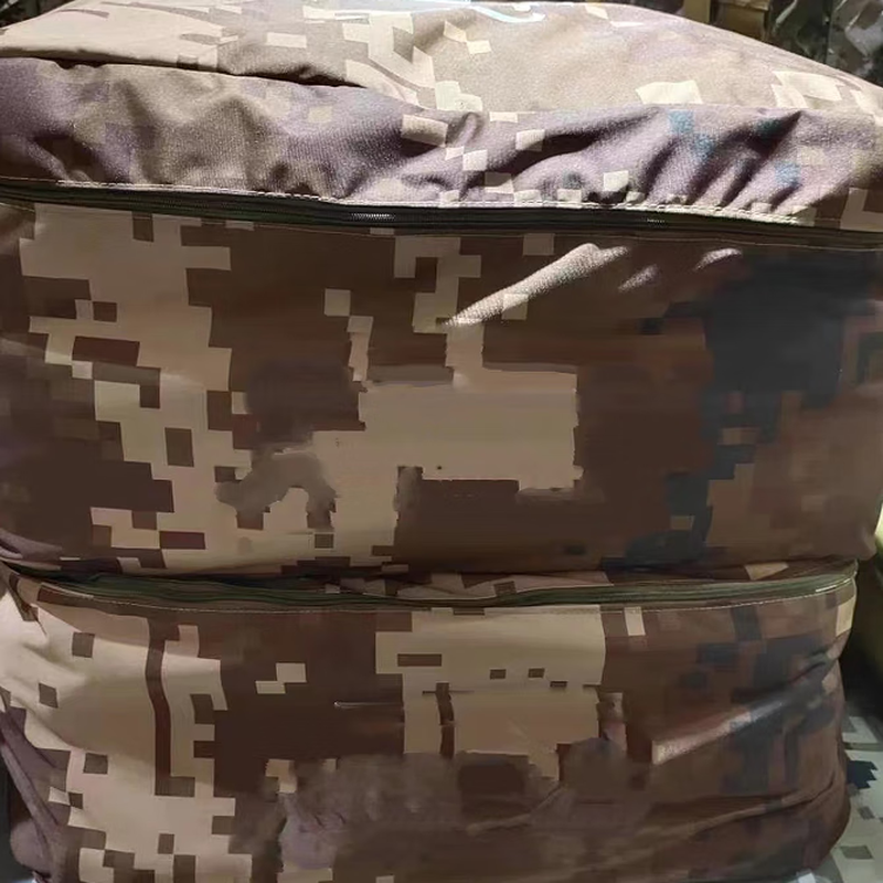 淼圳垫布罩布盖布防水布机械垫布防水涤纶牛津布 1*1米 迷彩色高清大图