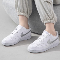耐克（Nike）女鞋新款简版空军一号滑板鞋透气防滑轻便休闲运动鞋DH3158-602 ZP DH3158-108/白色/银色 36