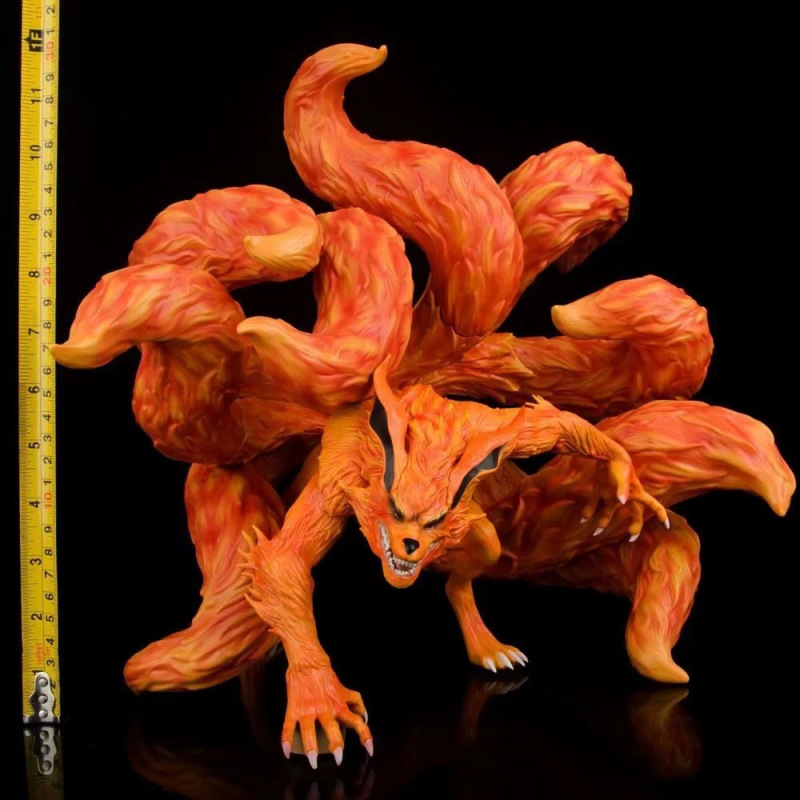 动漫手办九喇嘛六道仙人鸣人九尾妖狐雕像