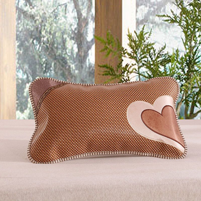 夏天枕头茶叶学生枕芯冰丝凉席单人麻将竹枕夏凉夏季凉爽成人凉枕